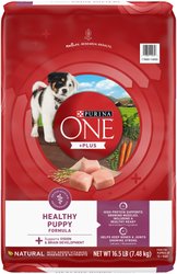 Purina ONE +Plus Natural High Protein Healthy Puppy Formula Dry Puppy Foodd