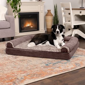 FURHAVEN Ultra Plush Luxe Lounger Orthopedic Cat & Dog Bed with ...