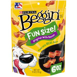 Beggin' Littles Bacon Flavor Dog Treats, 6-oz bag