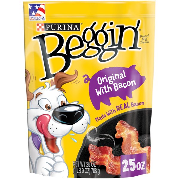Beggin' Strips Real Meat with Bacon & Beef Flavored Dog Treats