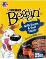 Beggin' Purina Beggin' Strips Real Meat with Bacon & Beef Flavored Dog Treats, 25-oz pouch