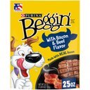 Beggin' Strips Real Meat with Bacon & Beef Flavored Dog Treats, 25-oz pouch