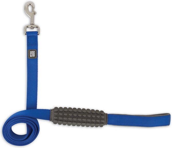Discontinued DOGZILLA Nylon City Dog Leash, Blue, Large 6ft long, 1