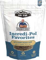 Dr. Pol Incredi-Pol Favorites Soft Chicken Flavored Dog Treat, 5-oz bag