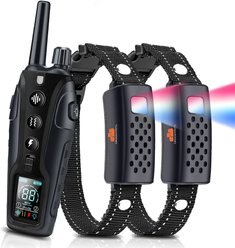 GroovyPets 1100 Yard Remote Two Dog Training Collar System