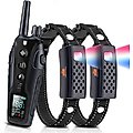 GroovyPets 1100 Yard Remote Two Dog Training Collar System