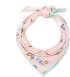 Lucy & Co. The In the Clouds Dog Bandana, Pink, Small