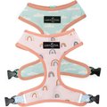 Lucy & Co. The In the Clouds Reversible Dog Harness, Pink, X-Small: 12 to 15-in chest
