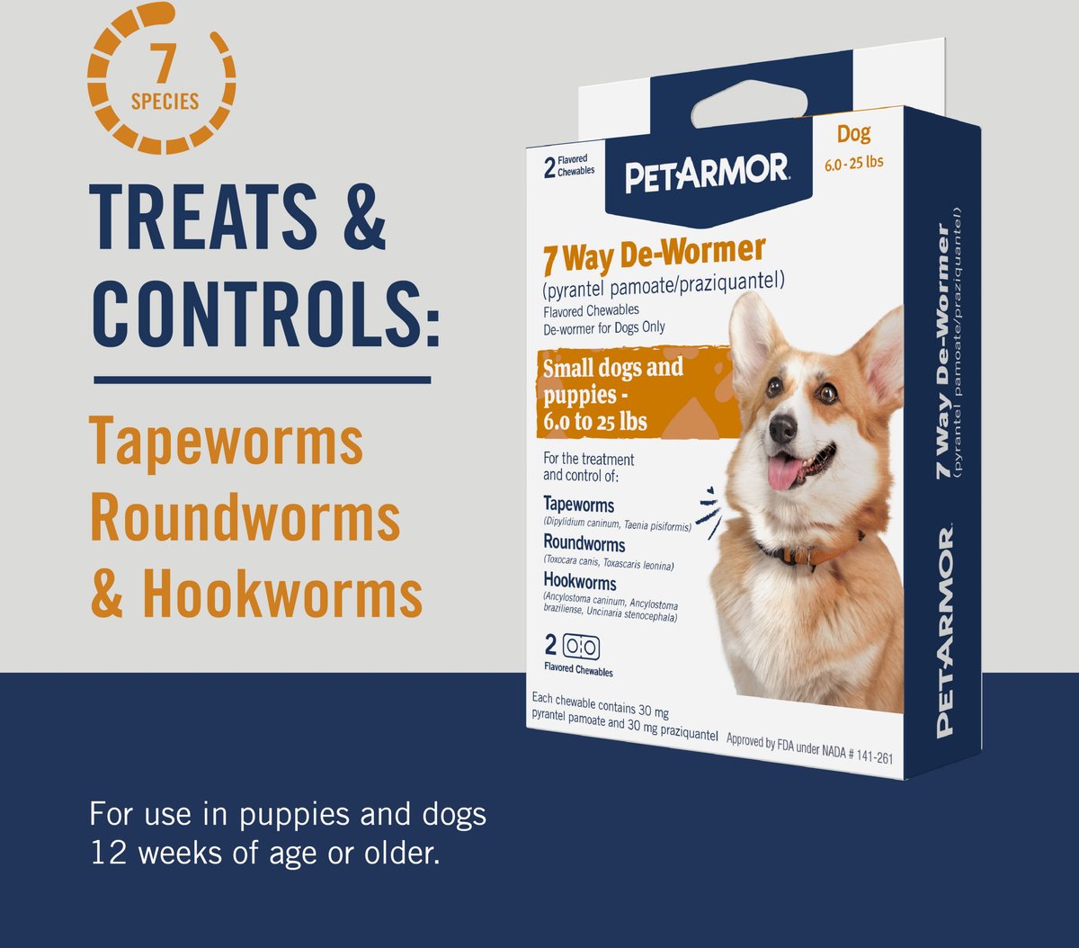 Hookworm medicine for store puppies