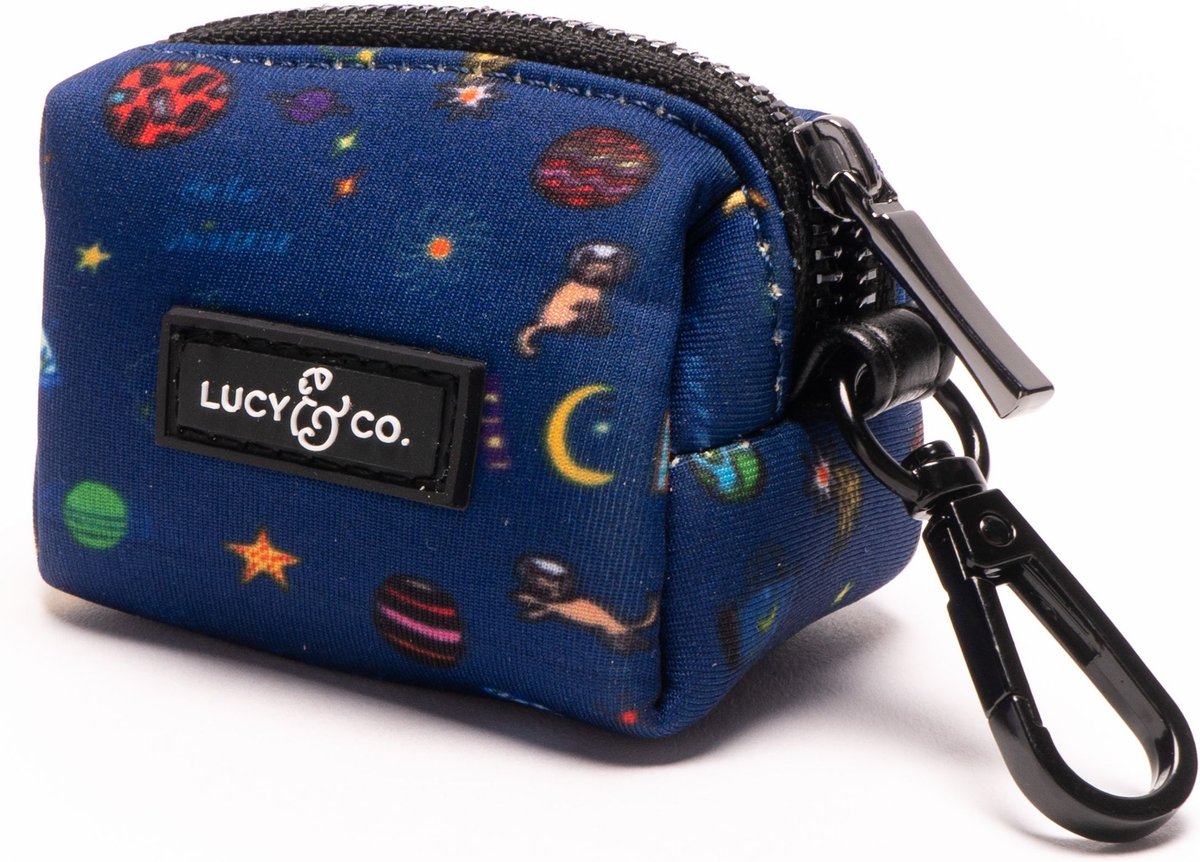 LUCY & CO. The Space Doodle Poop Bag Dispenser with Bags, 15 count ...