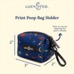 LUCY & CO. The Space Doodle Poop Bag Dispenser with Bags, 15 count ...