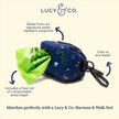 LUCY & CO. The Space Doodle Poop Bag Dispenser with Bags, 15 count ...