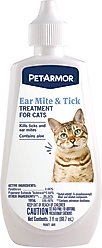 PetArmor Medication for Ear Mites for Cats, 3-oz bottle