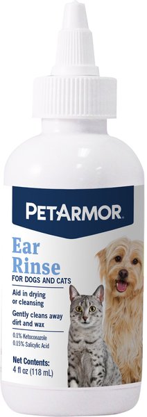 PetArmor Ear Rinse for Dogs & Cats, 4-oz bottle slide 1 of 6
