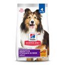 Hill's Science Diet Adult Sensitive Stomach & Sensitive Skin Chicken Recipe Dry Dog Food, 4-lb bag