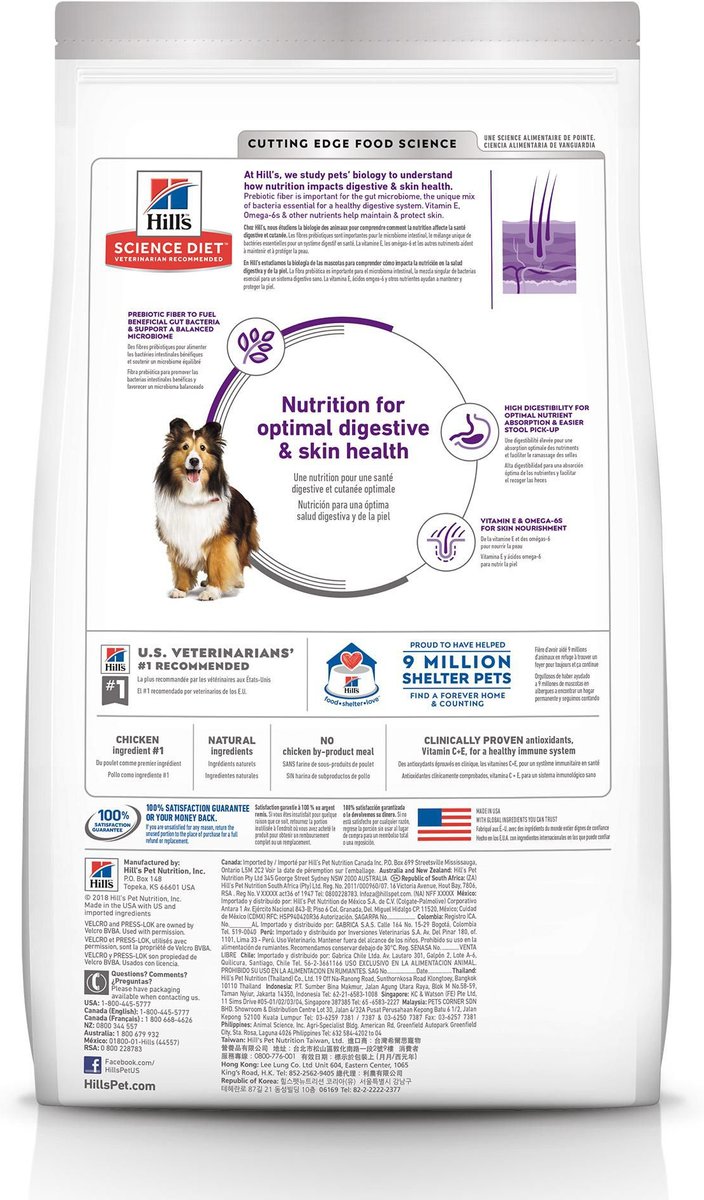 Science diet sensitive stomach dog food small outlet bites