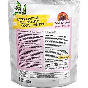 Weruva Classic Fresh Scented Clumping Wood Cat Litter, 11.7-lb bag