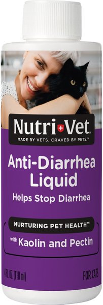 Nutri-Vet Medication for Diarrhea for Cats, 4-oz bottle slide 1 of 9
