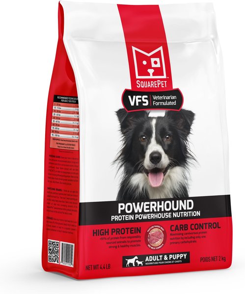 SquarePet VFS PowerHound Red Meat High Protein Dry Dog Food
