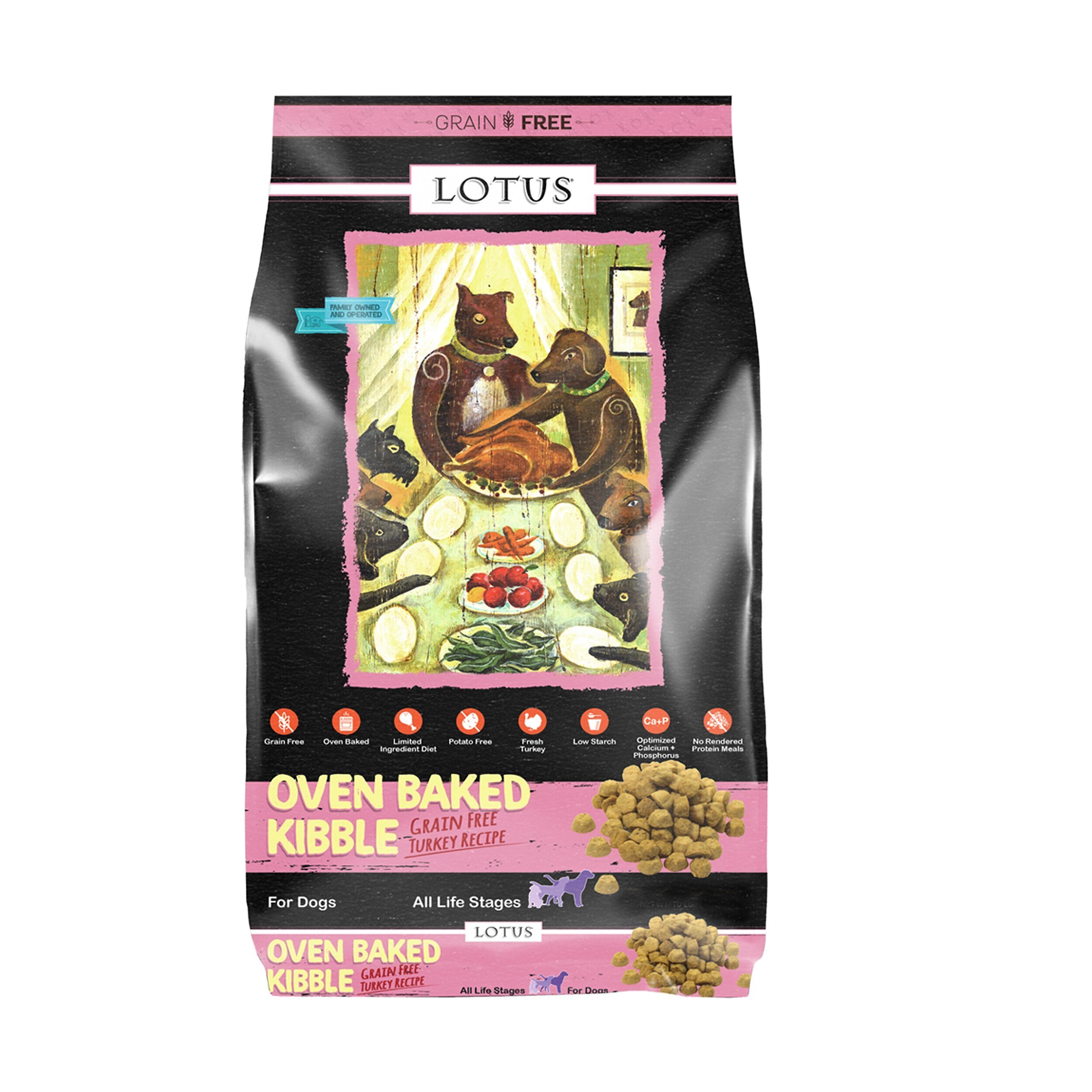 LOTUS OvenBaked GrainFree Turkey Recipe Dry Dog Food Customer