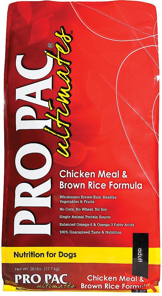 pro pac chicken and brown rice