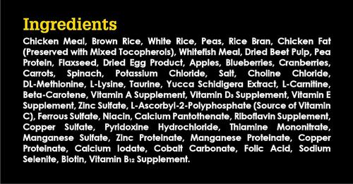 Show full view: Ultimates Chicken Meal & Brown Rice Large Breed Puppy Dry Dog Food, 28-lb bag slide 5 of 8