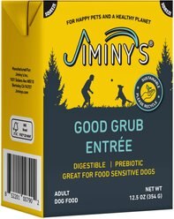 Jiminy's Good Grub Entree Organic Wet Dog Food, 6 count