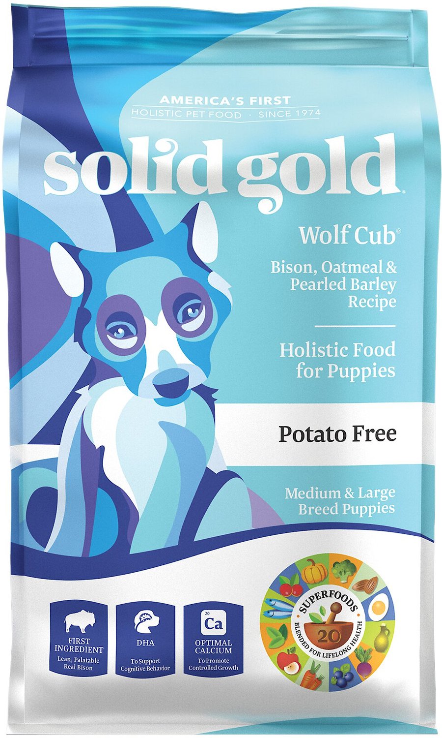 solid gold puppy food