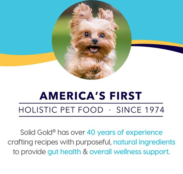 Show full view: Solid Gold Wee Bit Bison & Brown Rice Recipe with Pearled Barley Small Breed Dry Dog Food, 12-lb bag slide 8 of 11