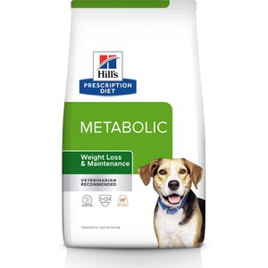 Hill's Prescription Diet Metabolic Lamb Meal & Rice Dry Dog Food, 6-lb bag