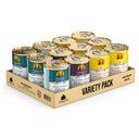 Weruva No Ruff Days Variety Pack Grain-Free Canned Dog Food, 14-oz, case of 12