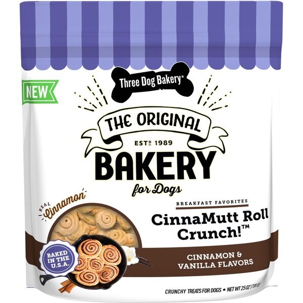 Snicky Snaks Organic Cinnamon Crunch Bar Dog Treats