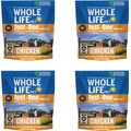 Whole Life Just One Chicken Value Pack Freeze-Dried Dog & Cat Treats, 21-oz bag, case of 4