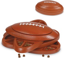 Brightkins Touchdown Time! Treat Puzzle Dog Toy