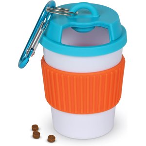 Brightkins Let's Go Treat Holder Coffee Cup Dog toy