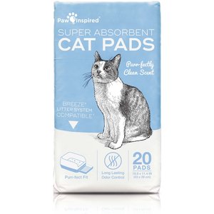 Disposable cat hotsell litter pads