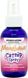 Meowijuana Catnip & Silvervine Spray, 3-oz bottle
