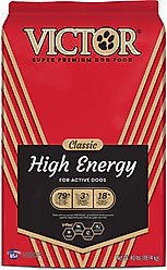 VICTOR Classic High Energy Formula Dry Dog Food, 40-lb bag
