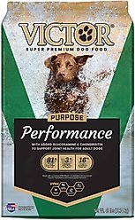 VICTOR Purpose Performance Formula Dry Dog Food, 40-lb bag