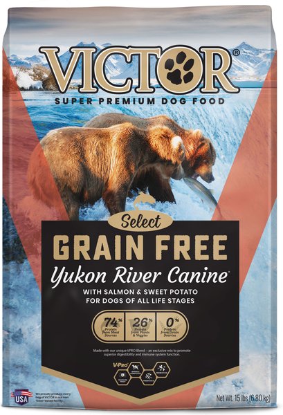 VICTOR Select Yukon River Canine Recipe Grain-Free Dry Dog Food, 15-lb bag slide 1 of 9