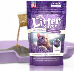 Little Savers Natural Fresh Scent Lavender Cat Deodorizer, 1-oz bag, 3 count