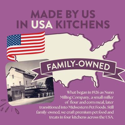 Show full view: Earthborn Holistic Unrefined Roasted Lamb with Ancient Grains & Superfoods Dry Dog Food, 4-lb bag slide 6 of 10