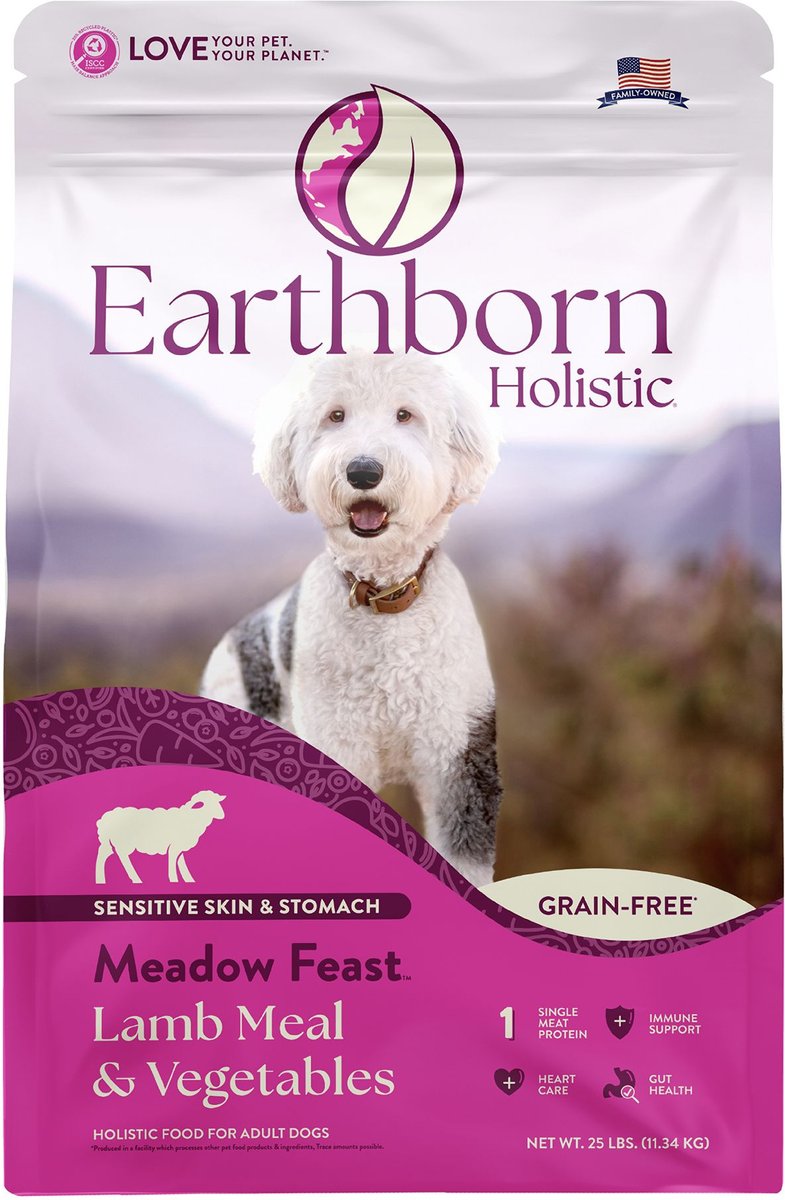 EARTHBORN HOLISTIC Meadow Feast Lamb Meal & Vegetables GrainFree Dry