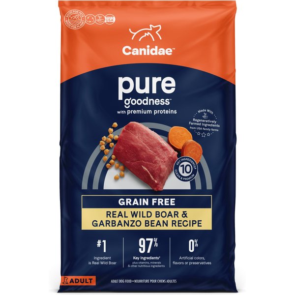 Precise Holistic Complete Pork Meal & Garbanzo Bean Formula Grain-Free Dry Dog Food