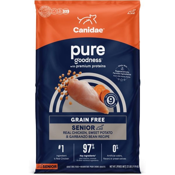 Nature's Recipe Pure Essentials Limited Ingredient Grain-Free Senior Chicken & Sweet Potato Recipe Dry Dog Food