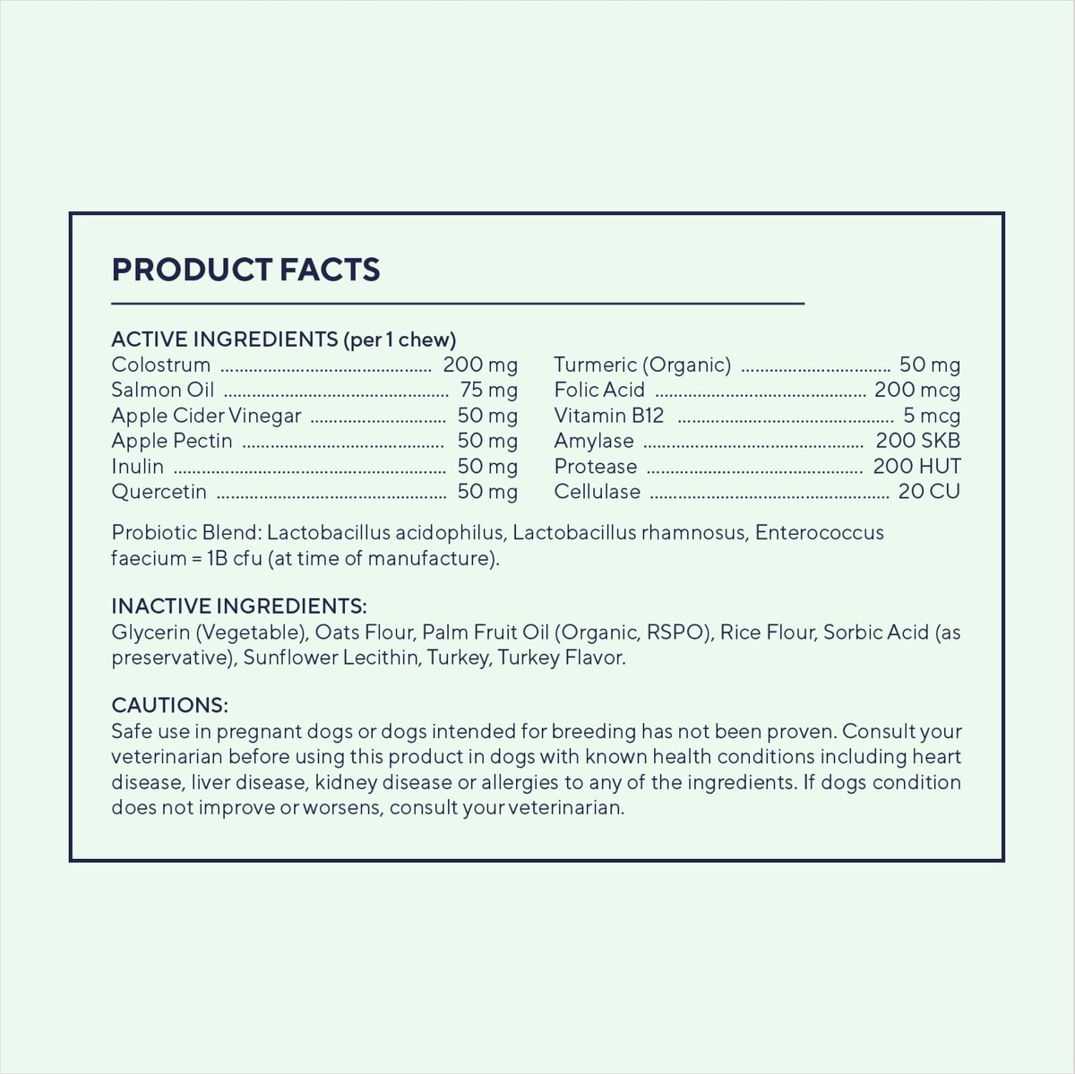 PAWFY Allergy & Immune Turkey Flavor Dog Supplement, 30 count