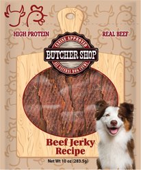 Lovin'Tenders Beef Jerky Recipe Dog Jerky Treat, 10-oz bag