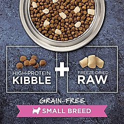 Instinct Raw Boost Small Breed Grain-Free Recipe with Real Chicken & Freeze-Dried Raw Pieces Dry Dog Food, 10-lb bag slide 2 of 8