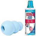 KONG Puppy Chew Dog Toy + Stuff'N Easy Treat Puppy Recipe