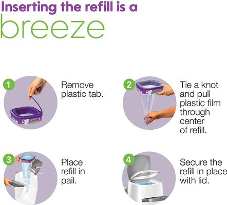 Show full view: Litter Genie Standard Refill, 3 count slide 8 of 13